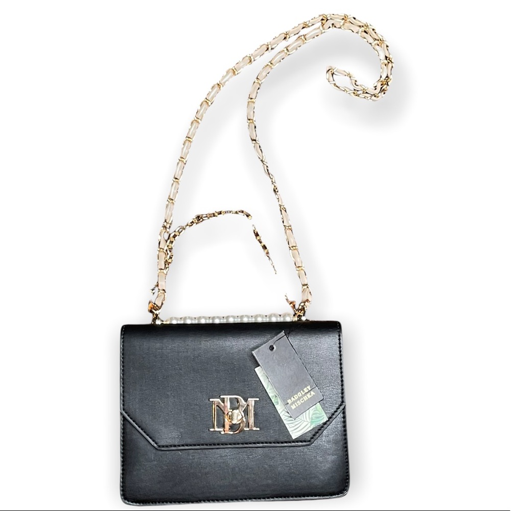 Badgley Mischka two tone purse